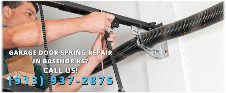 Broken Garage Door Spring Basehor KS